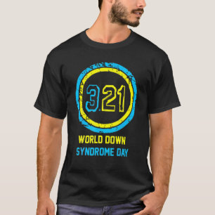 T-shirt Love World Down Syndrome Journée de sensibilisati