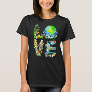 T-shirt Love World Jour des terres 2022 Planet De l'enviro