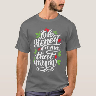 T-shirt Love You Maman Mothers Day Design
