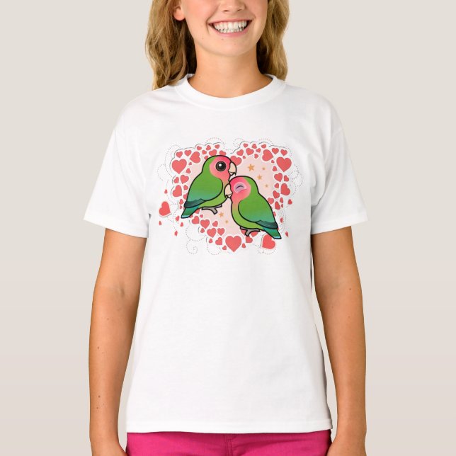 T-shirt Lovebird Love Heart (Devant)