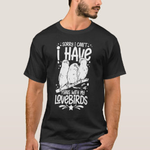 T-shirt Lovebird Peach Face Parrot Pet African Fischer Bi