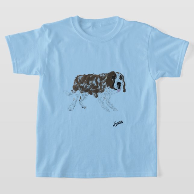 T-shirt : Loveble Dog (Laydown)