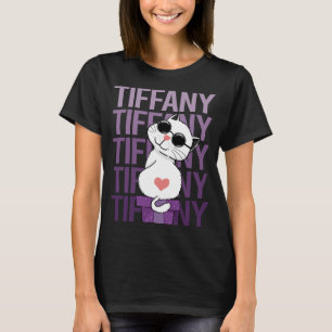 T-shirt Lovely Cat - Tiffany Nom
