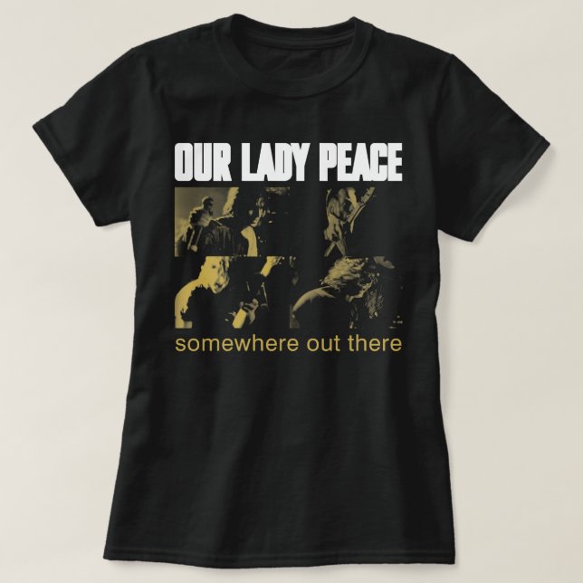 T-shirt Lover Cadeaux Our Lady Rock Band Peace Cadeau Pour (Design devant)