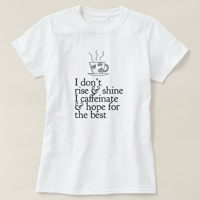 T-shirt Lover café (Design devant)