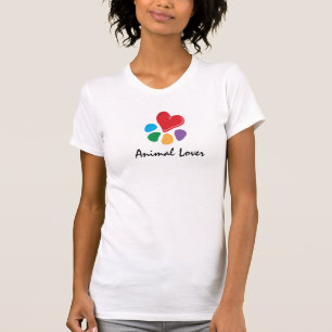T-shirt Lover_Heart-Paw animal