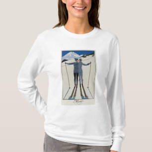 T-shirt <Lovers in the Snow> par Georges Barbier
