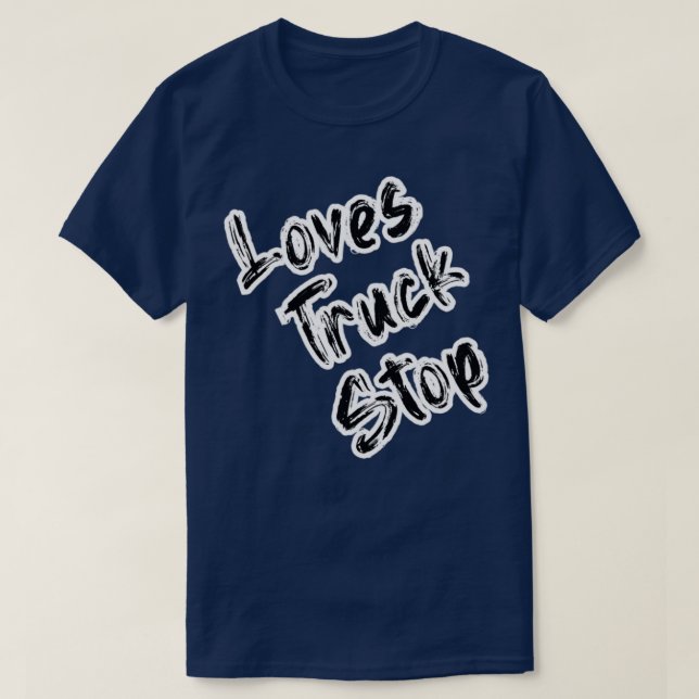 T-shirt Loves camion stop Classic (Design devant)