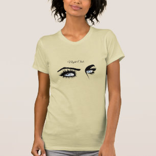 T-shirt Loving Light Blue Défini Dessin Female Aperçu
