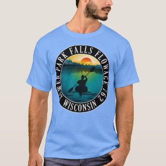 T-shirt Lower Park Falls Flowage 762 Wisconsin Kayaking