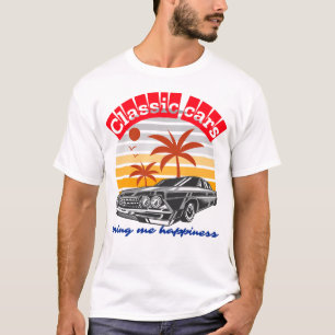T-shirt Lowrider voiture classique Chevrolet Impala