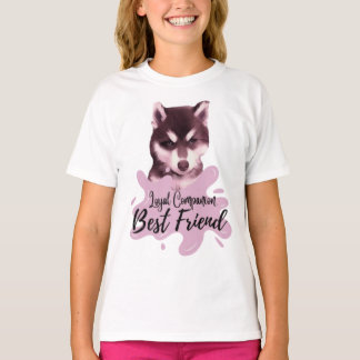 T-shirt Loyal companion, best friend 