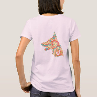 T-shirt loyal de marque de t - pêche