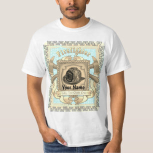 T-shirt Loyal Shield FireFighter