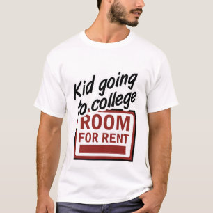 T-shirt Loyer de pièce d'université