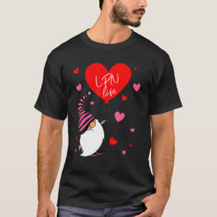 T-shirt LPN Vie Valentine Gnome Infirmière Valentine Sain