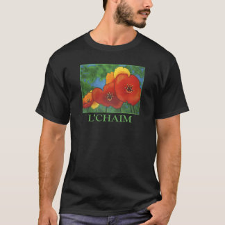 T-shirt L'tchaim Toast juif à la vie Juif hébreu Shalom