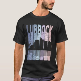 T-shirt Lubbock Lubbock vintage Texas Lubbock rétro Skylin