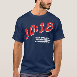 T-shirt Luc 1018 J'ai vu Satan tomber comme la foudre de h