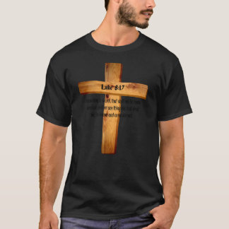 T-shirt Luc 8 17 Jésus compte Sainte Écriture de la Bible2