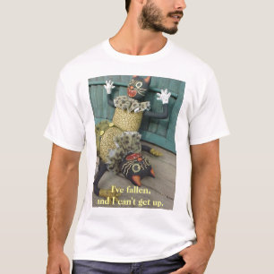 T-shirt Luc tombé ne peut pas se lever, je suis tombé, e
