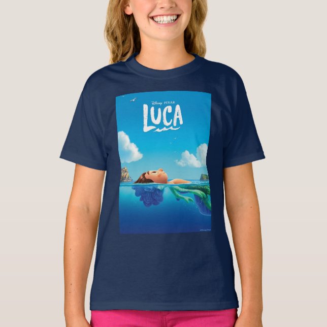 T-shirt Luca | Poster Théâtral Luca Monster Humain & Mer (Devant)