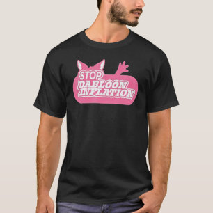T-shirt Lucca International Stop Dabloon Inflation
