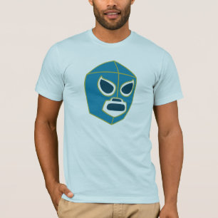 T-shirt Lucha bleu