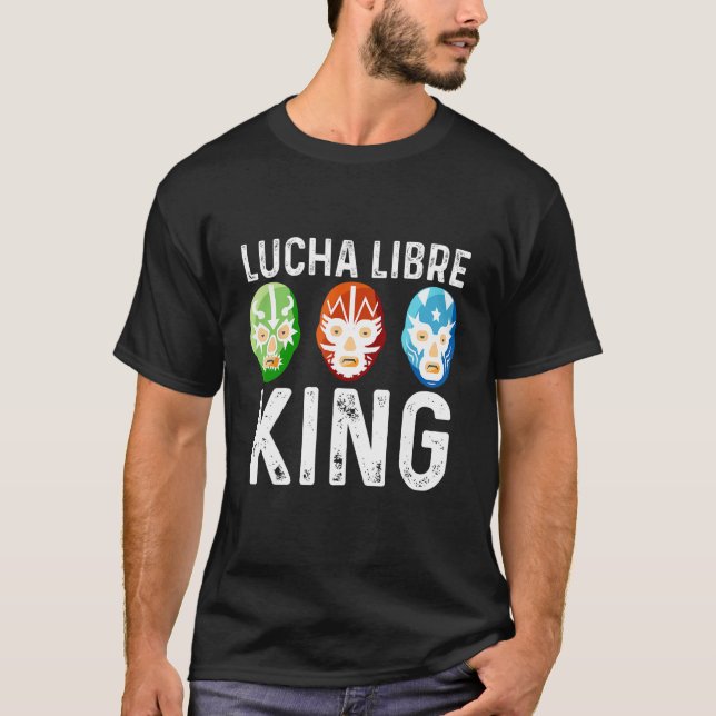 T-shirt Luchador Lucha Lib (Devant)