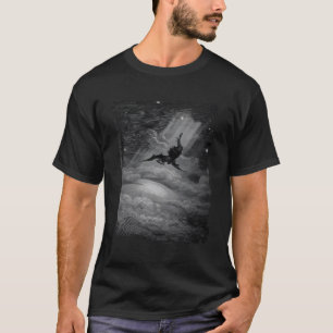 T-shirt Lucifer Tombant Du Ciel La Descente De Satan
