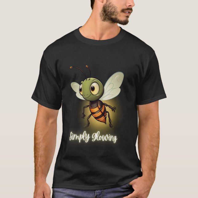T-shirt Luciole mignonne (Devant)
