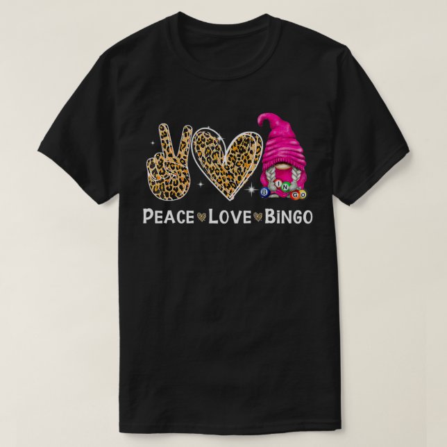 T-shirt Lucky Bingo Gnome (Design devant)