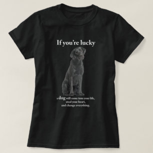 T-shirt Lucky Black Lab