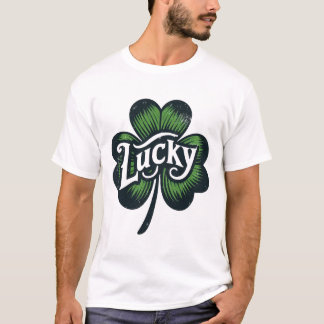 T-shirt Lucky Charm Clover St Patrick's Day