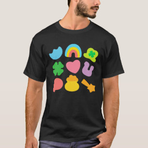 T-shirt Lucky Charm Patricks Day Pot Of Gold Irish Shamroc