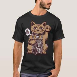 T-shirt Lucky chat photo vintage maneki neko