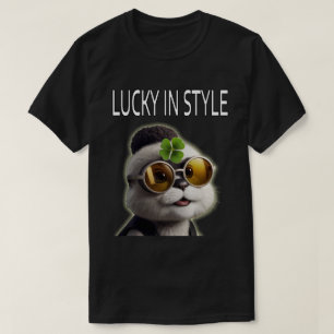 T-shirt Lucky dans le style