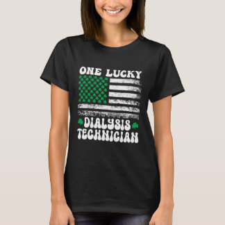 T-shirt Lucky Dialysis Technician St Patricks Day Dialysis