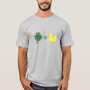 T-shirt Lucky Duck Shamrock Duckie St. Patrick's Day