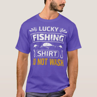 T-shirt Lucky FishingNe pas laver la cuillère à bascule