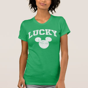 T-shirt Lucky Mickey Mouse Saint Patrick's Day