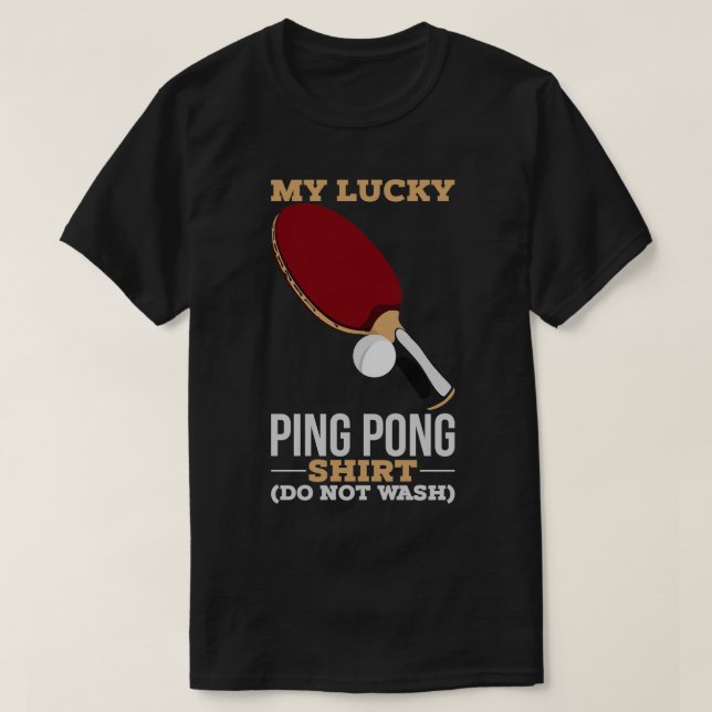 T-shirt Lucky Ping Pong (Design devant)