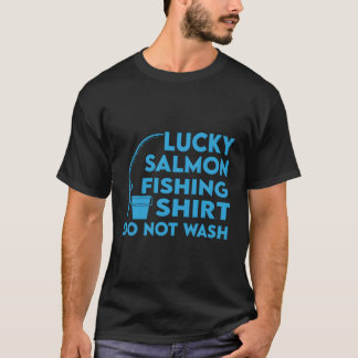 T-shirt Lucky Saumon Fishing Pacific Sockeyfish