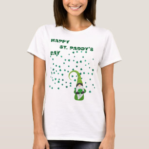 T-shirt Lucky Shamrock Gnome St. Paddy's Day
