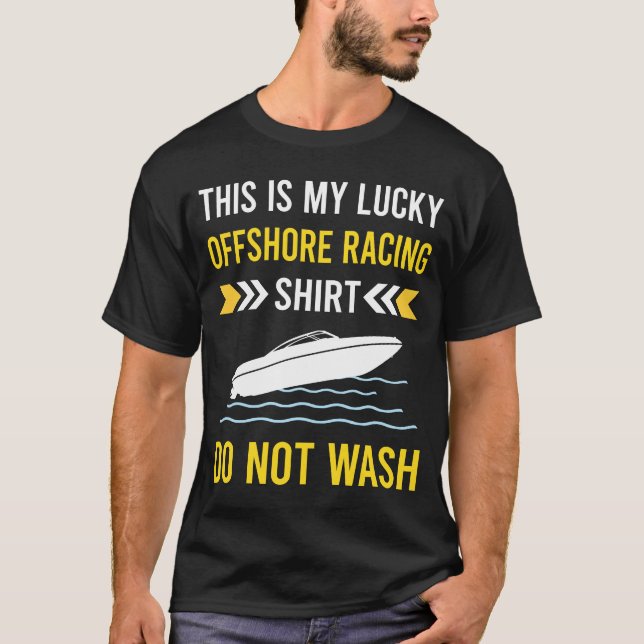 T-shirt Lucky Shirt Offshore Racing (Devant)