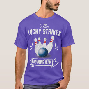 T-shirt Lucky Strikes Bowling Team T