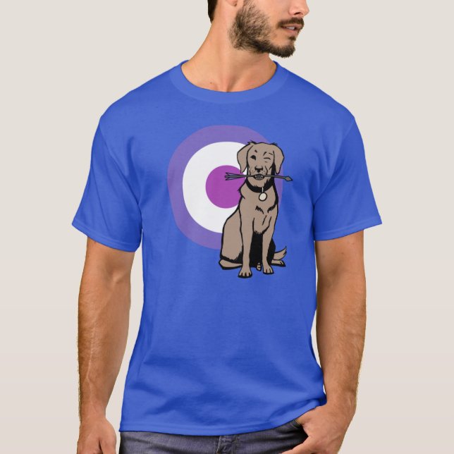 T-shirt Lucky the Pizza Dog family girl (Devant)