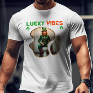 T-shirt Lucky Vibes - Irish Luck and Laughty