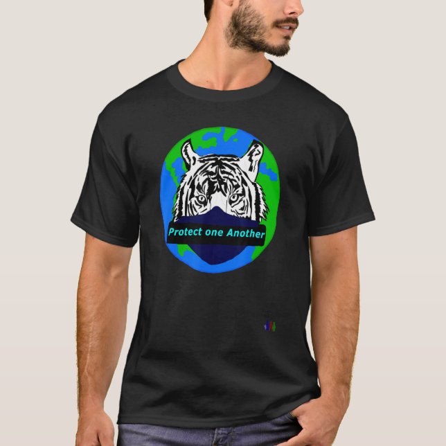 T-shirt Lucmarty Se Protège Les Uns Les Autres Avec Le Tig (Devant)