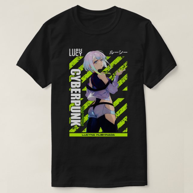 T-shirt Lucy - Cyberpunk (Design devant)